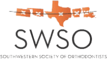 Southwestern Society of Orthodontists SWSO orange logo